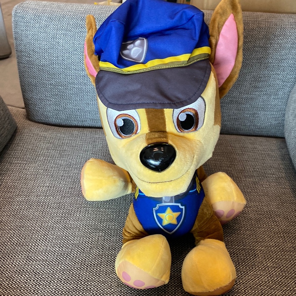 Paw Patrol Chase 17 in. Plush Toy